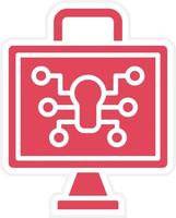 Proprietary Technology Icon Style vector