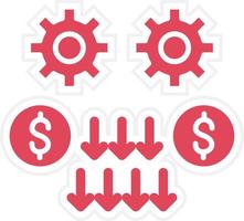 Crisis Management Icon Style vector