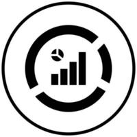 Data Segmentation Icon Style vector