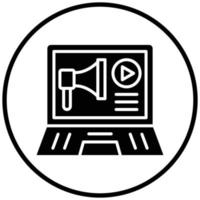Digital Pr Icon Style vector