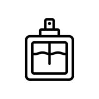 spray cologne icon vector outline illustration