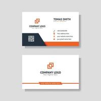 Colorful Modern and Minimal Business Card Design Vector
