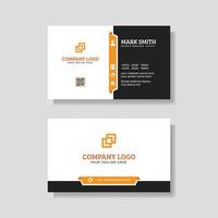 Easy Customizable and Editable Business card Template vector