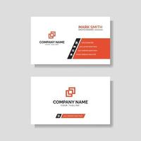 Corporate Simple And Professional Business Card Design Templates vector