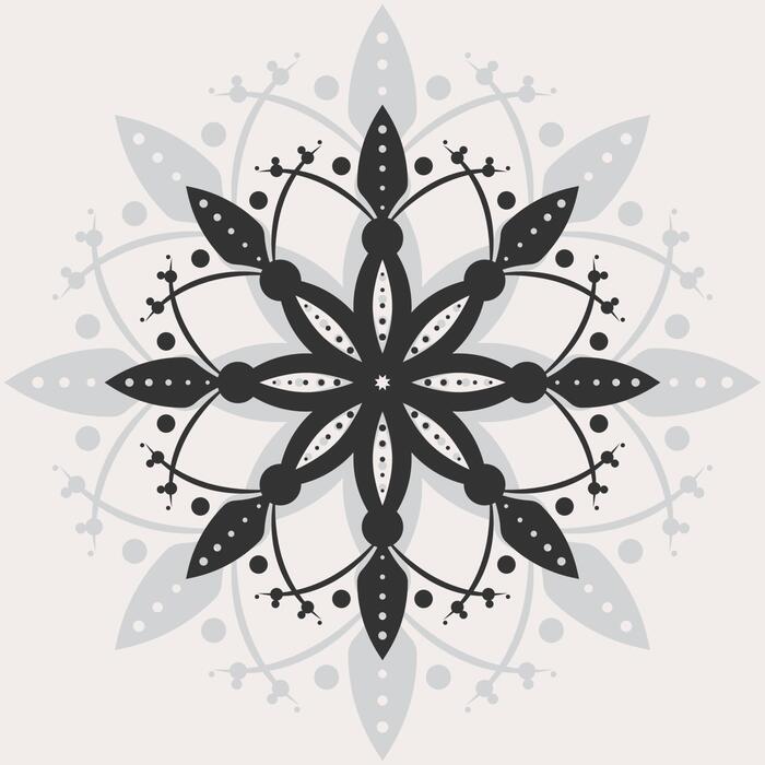 Nordic Snowflake Vector Art, Icons, and Graphics for Free Download