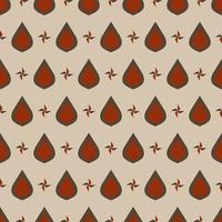 seamless ethnic pattern design abstract vector