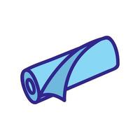 foil in roll icon vector outline illustration