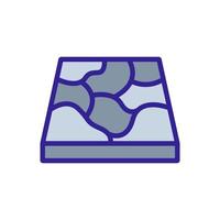 marble floor design icon vector outline illustration