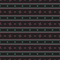 seamless ethnic pattern design abstract vector