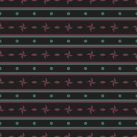 seamless ethnic pattern design abstract vector