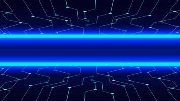 abstract blue technology background. Vector illustration