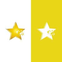 Star icon template vector