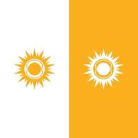 Sun vector illustration Icon