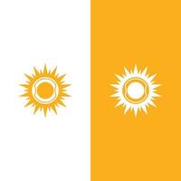 Sun vector illustration Icon