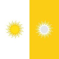 Sun vector illustration Icon