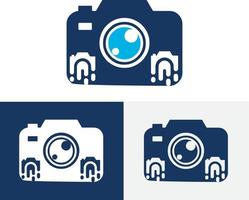 Digital Camera Logo, Photography Logo For Photo Studio vector