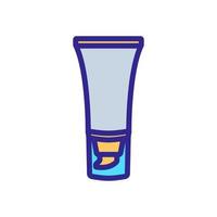 tube of toothpaste icon vector outline illustration