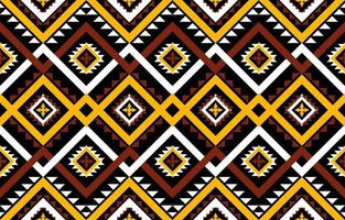 Geometric ethnic seamless pattern tribal traditional. design for background, illustration, wallpaper, fabric, texture, batik, carpet, clothing, embroidery vector