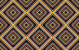 patrón geométrico étnico abstracto sin fisuras. diseño para fondo, ilustración, papel tapiz, tela, textura, batik, alfombra, ropa, bordado vector