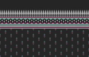 Geometric ethnic pattern traditional Design for background,carpet,wallpaper,clothing,wrapping,Batik,fabric,sarong,illustration,embroidery,style. vector