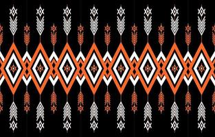 Geometric ethnic seamless pattern. Traditional tribal style. Design for background,illustration,texture,fabric,wallpaper,carpet,clothing,embroidery. vector