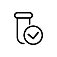 Found drug icon vector. Isolated contour symbol illustration vector