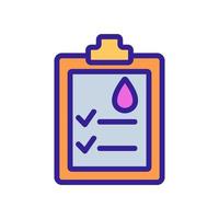 donation document confirmation icon vector outline illustration