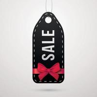 Black Friday Sale tag design. vector