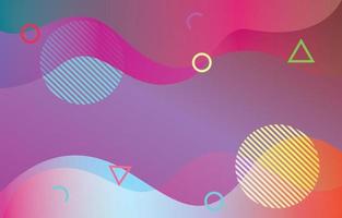 abstract liquid geometric background. modern wallpaper for web banner, social media and presentation. vector