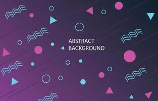 abstract colorful geometric background. modern geometry wallpaper for presentation, web banner and social media necessity. vector