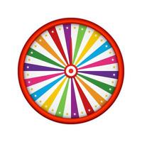 Fortune Wheel isolated on white background vector