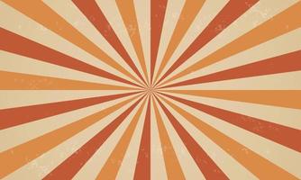 Retro circus background with rays or stripes in the center. Sunburst. vector