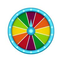 Fortune Wheel isolated on white background vector