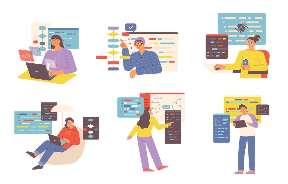 Programmer Vector Art, Icons, and Graphics for Free Download