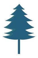 pine tree icon vector