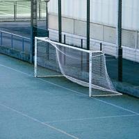 portería de fútbol, equipamiento deportivo de portería foto