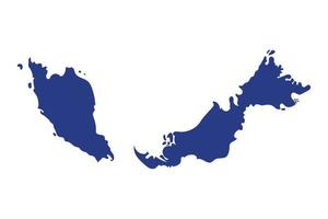 malaysia map silhouette