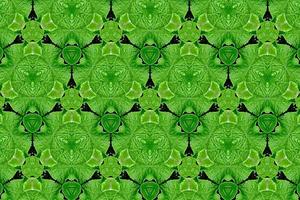 fondo texturizado abstracto verde, formas simétricas foto