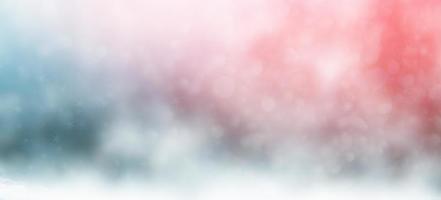 Abstract winter Christmas and New Year background. Snowflakes. photo