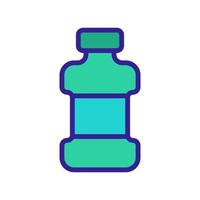 detergent bottle icon vector outline illustration