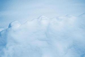 antecedentes. paisaje de invierno la textura de la nieve foto