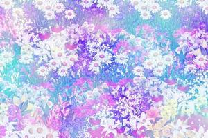 Abstract floral background photo