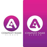 A Logo Template design vector