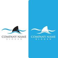 Wave beach logo ocean vector template