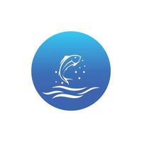 Water wave logo and Sea wave logo or beach water waves, with vector design concept.