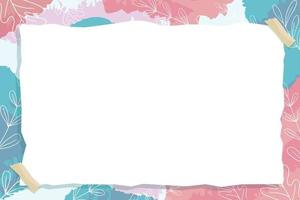 Abstract pastel background vector