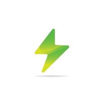 Thunderbolt logo and symbol vector