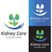 Kidney logo vector illusrtation