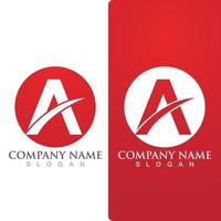 A Logo Template design vector