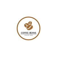 coffee bean icon vector